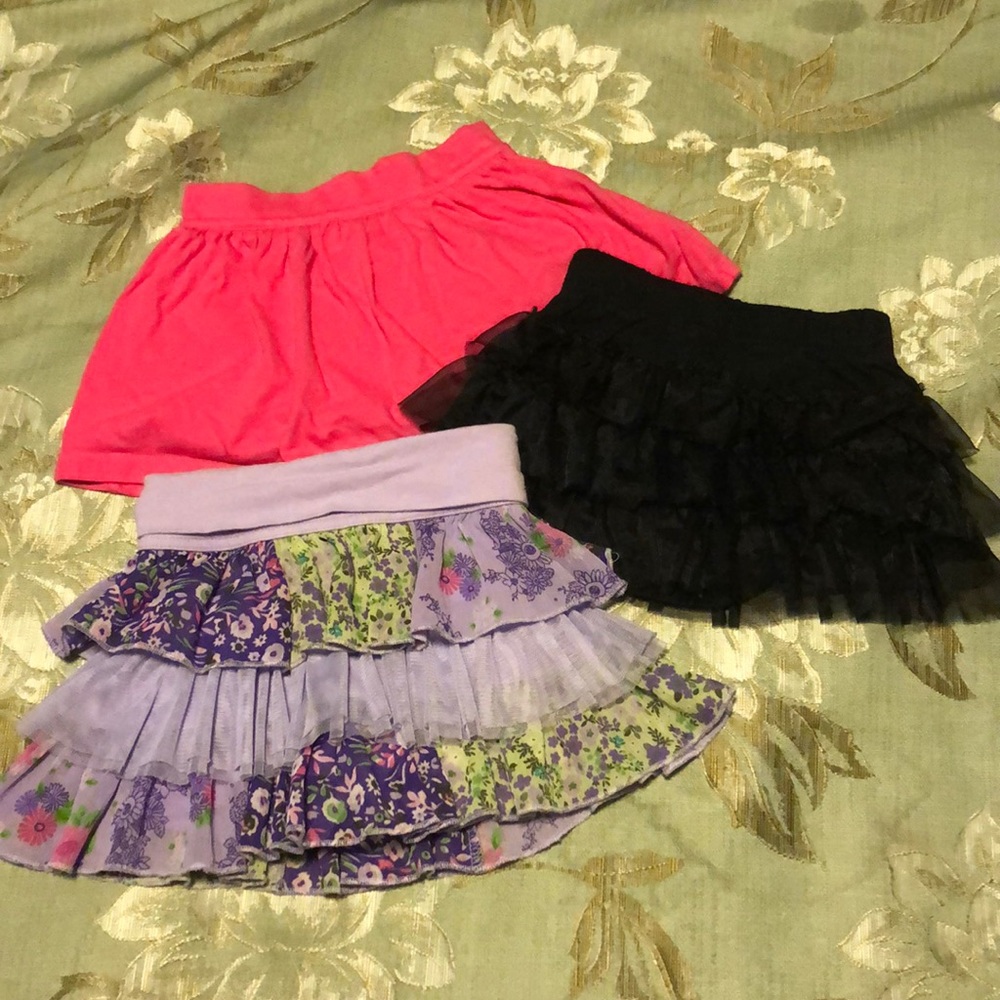 LOT of little girls’ skirts!